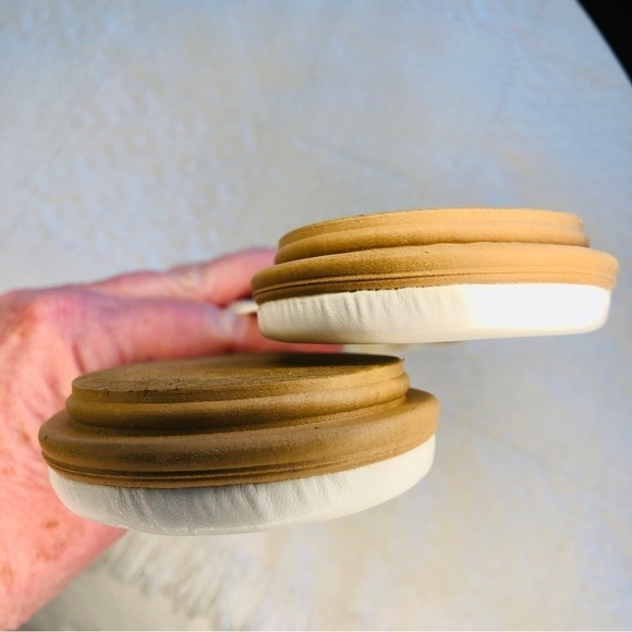 Sanabella Sandal White Silver Sequin Strap Flip Flop Italian Made size 8 US 38EU - Picture 9 of 15